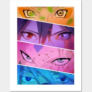 Eyes with Team Seven Posters and Art